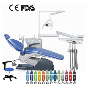 Dental-Chair-Leather-Computer-Controlled-110V-220V-Unit-Handpiece-Scaler-Dentist