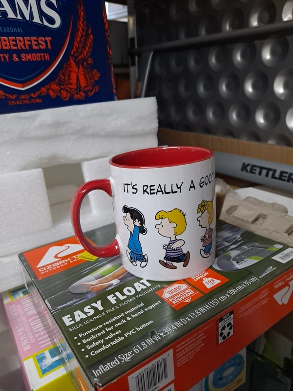 Peanuts set of 2 mugs "It's Really a good Thing That People are Different" NWT