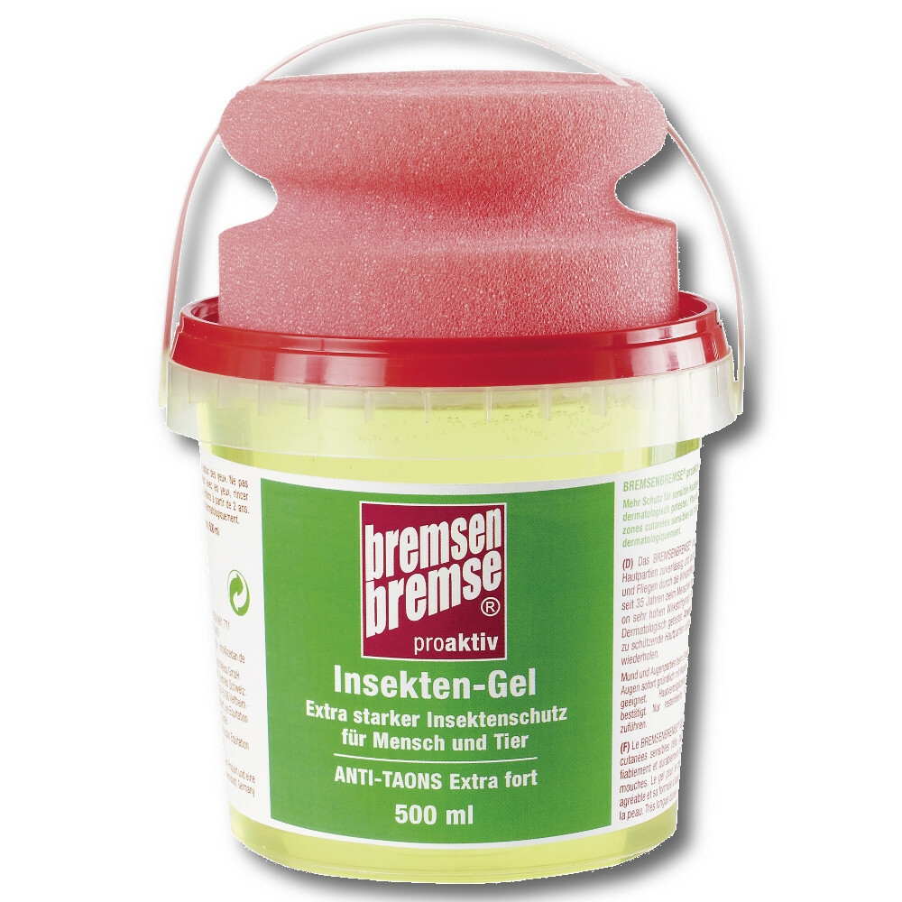 Anti-insectes Zedan Bremsenbremse gel proactif 250 ml stop piqûres de taon pour cheval