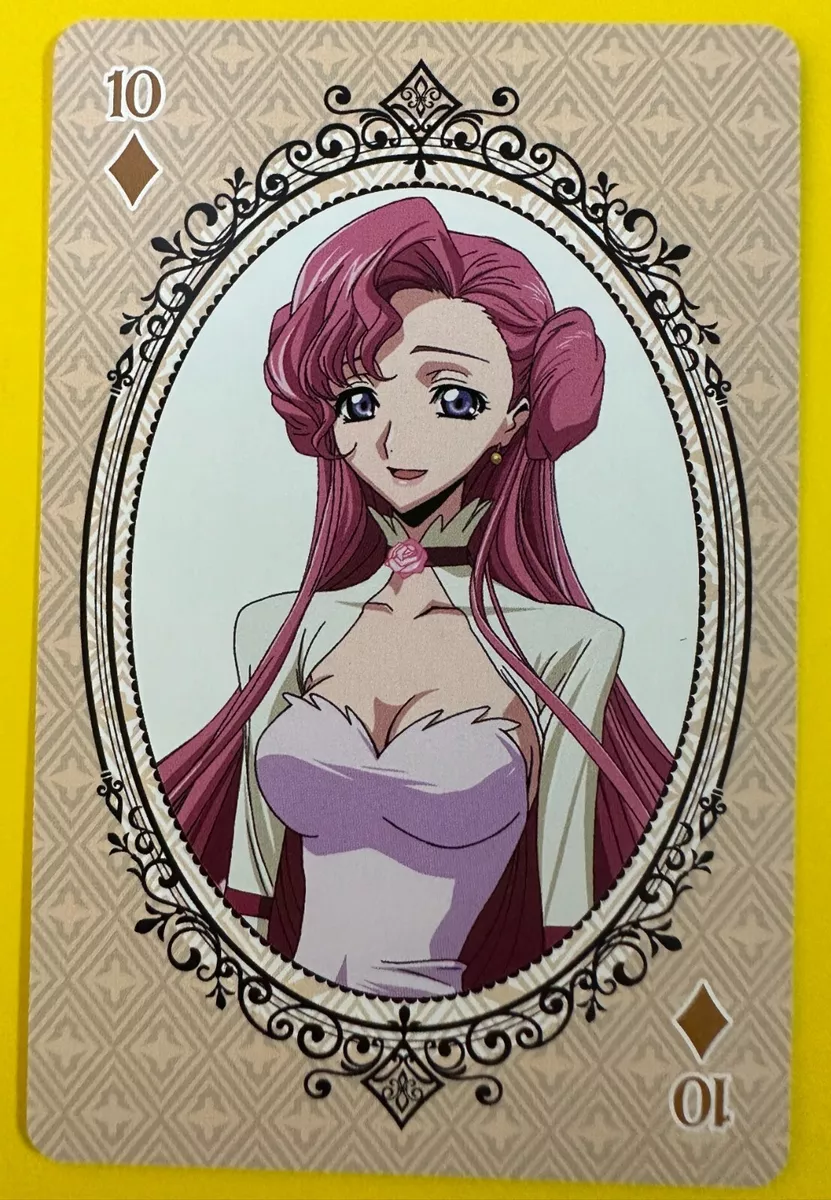 Cornelia li Britannia CODE GEASS Lelouch of the Rebellion Poker Card  Japanese | eBay