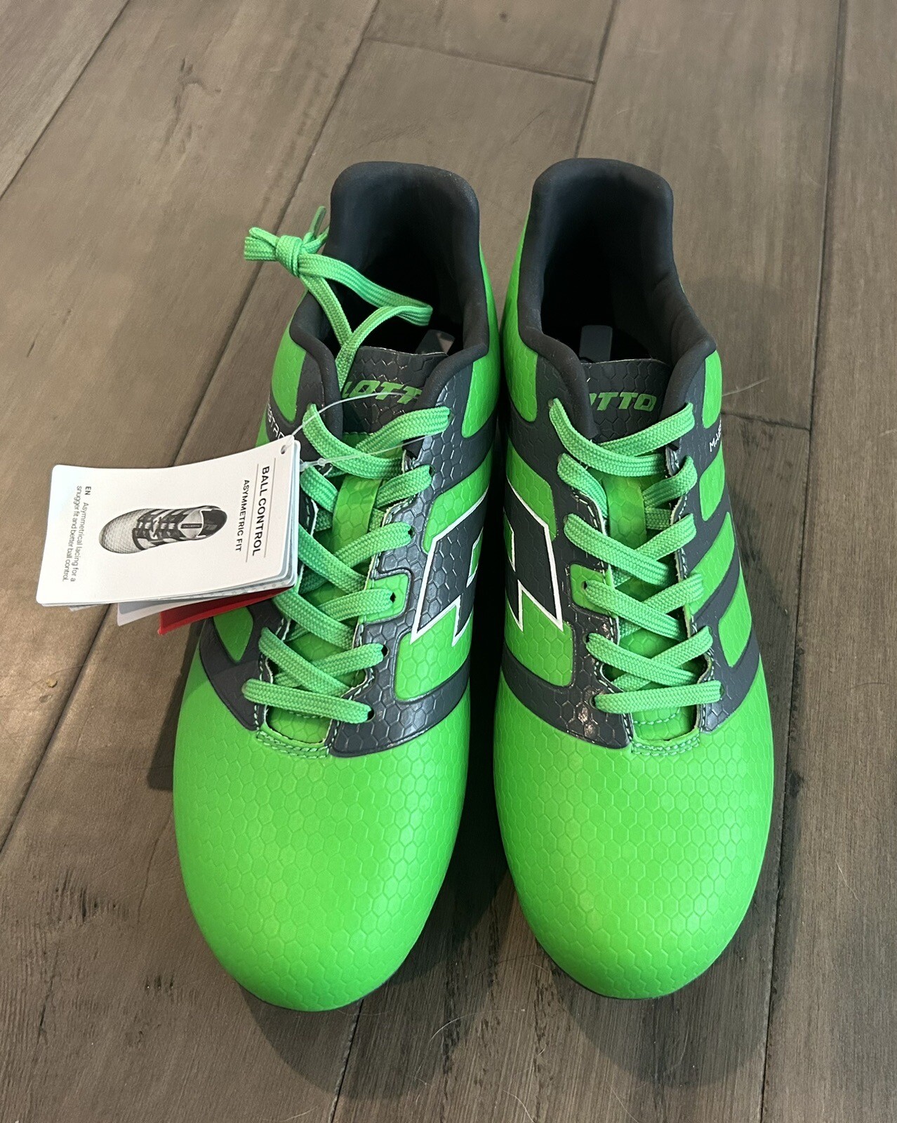 Tacchetti da calcio da uomo Lotto Maestro 700 IV FG 214594 9GG taglia 6 5 verdi