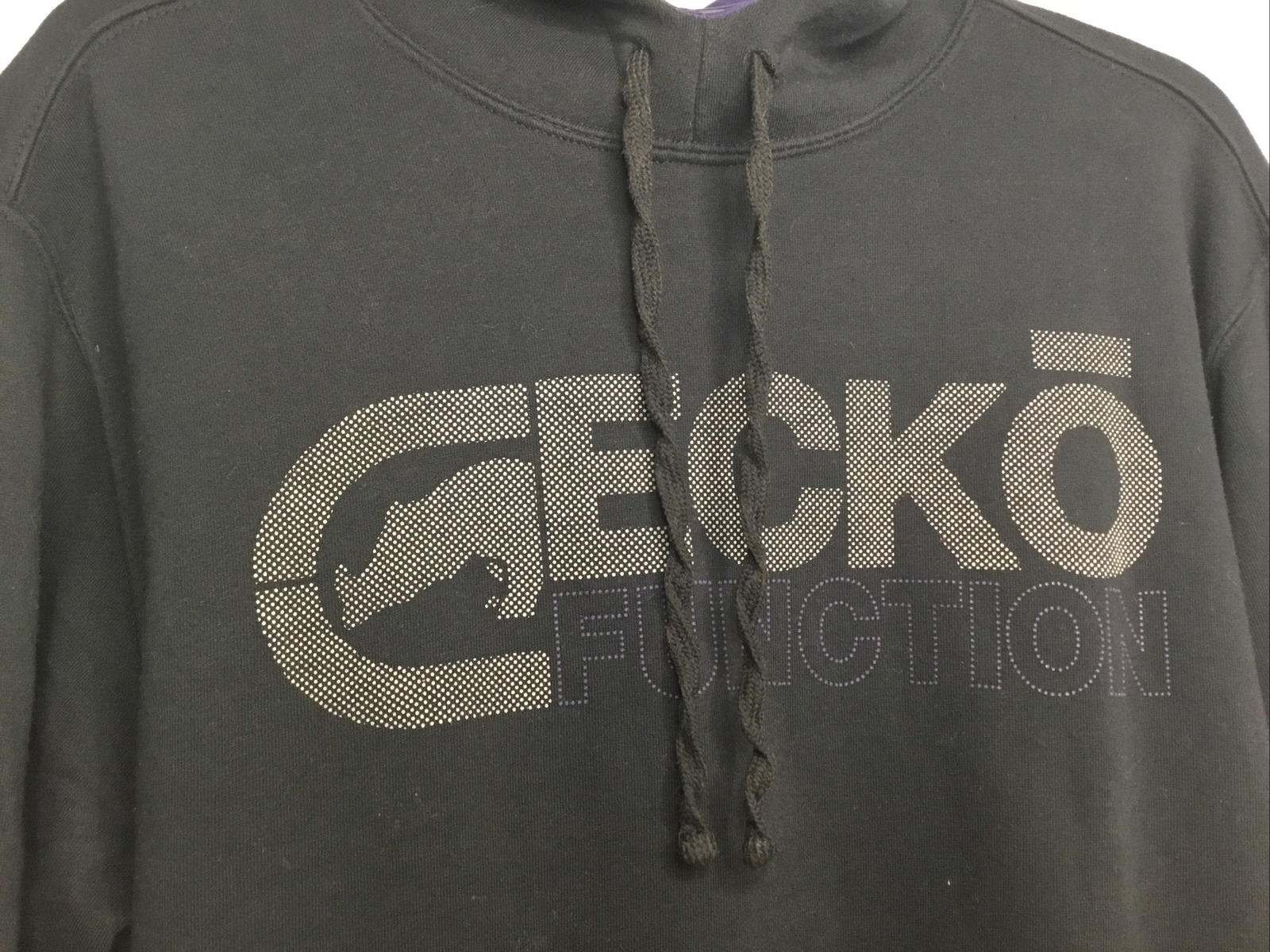 Ecko Function Black Pullover Hoodie Size L Men’s … - image 2