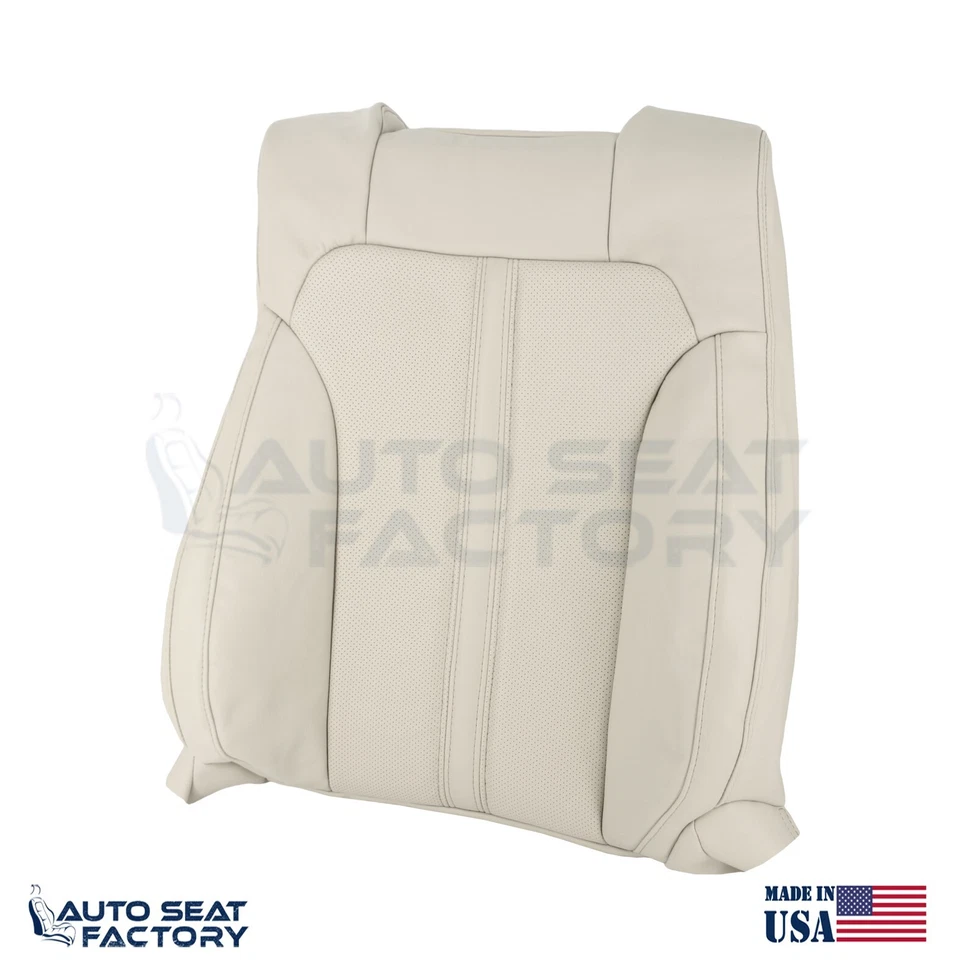 Подходит для Lincoln MKS 2009 - 2012 годов выпуска пассажирский кашемировый виниловый чехол на сиденье, перфорированный 2 шт. - Изображение 3 из 4