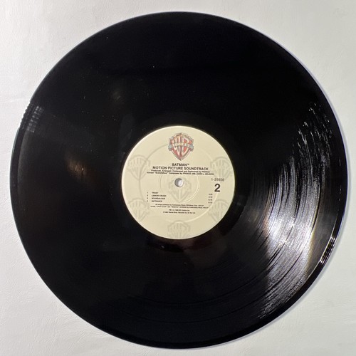 Prince “Batman Soundtrack” PROMO LP/Warner Bros. 1-25936 (VG+) Rare,Hype Sticker - Picture 6 of 6