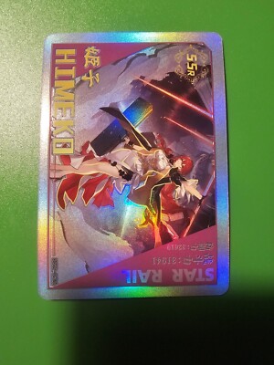 Honkai Star Rail Himeko HK-SSR-026 Holo Rare Goddess Story Anime Cards