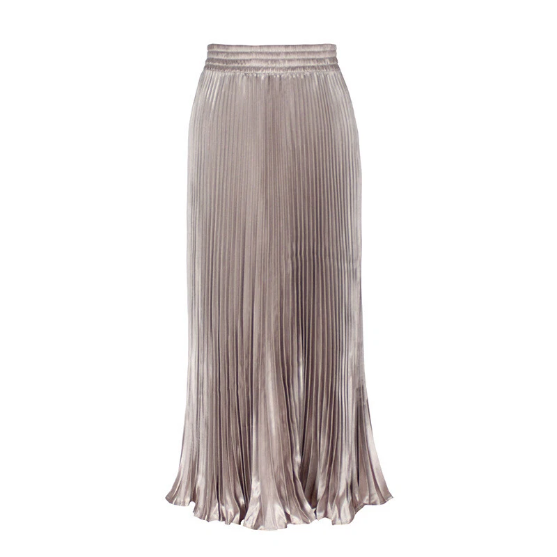 Pleated evening cheap skirt