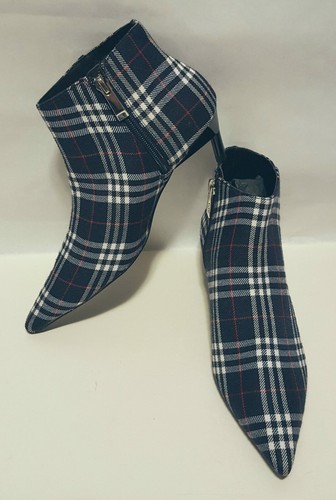 zara fabric ankle boots