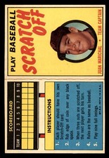1970 Topps Scratch-Offs Baseball #12 Juan Marichal EX *d2