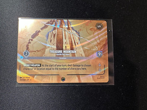 Treasure Mountain - Azurite Sea Island Enchanted 222/204 Lorcana Azurite Sea NM