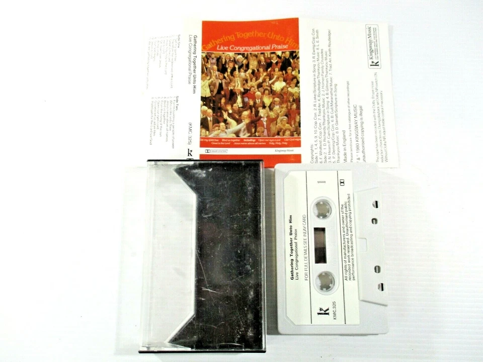 Gathering Together Unto Him Cassette Tape 1980 Kingsway Music Tested - Image 3 of 4
