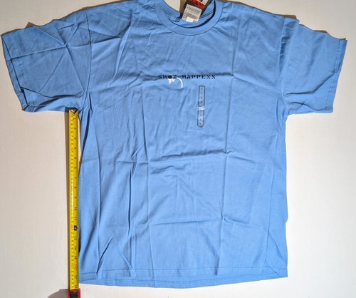 Neu mit Etikett - Vintage Herren Nike ""Shot Happens"" Basketball Grafik T-SHIRT Größe L Large - Bild 7 von 7