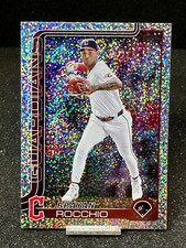 2025 Topps Series 1 Celebration  BRAYAN ROCCHIO  #194  Confetti Foil Parallel