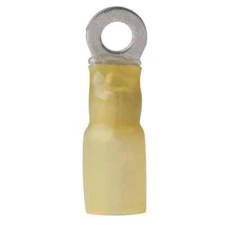 Ancor 312203 Marine Grade Heat Shrink Ring Terminals #8 3 Pack Yellow