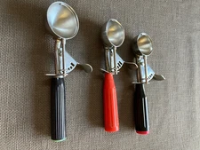 Vintage BI-COR Ice Cream Scoop NO. 402 18-8 Stainless USA Scooper+ 2 more