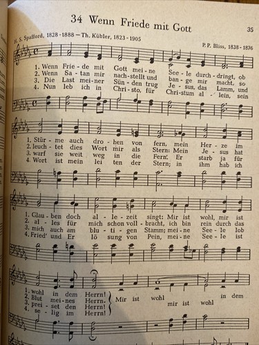 Janz-Team Lieder Des Lebens Nr 2 German Song Book 1959 Hymns Deutsch 62 Vtg - Picture 8 of 8