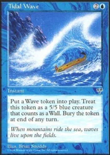 MTG magic cards 2x Tidal Wave Mirage Light Play, English - Bild 1 von 1