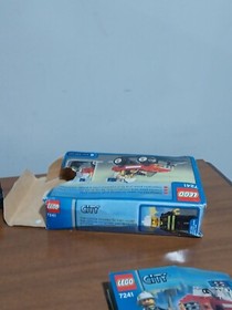 Vtg LEGO CITY: Fire Car Fireman Fire Fighter Complete Set #7241 With Box Manual