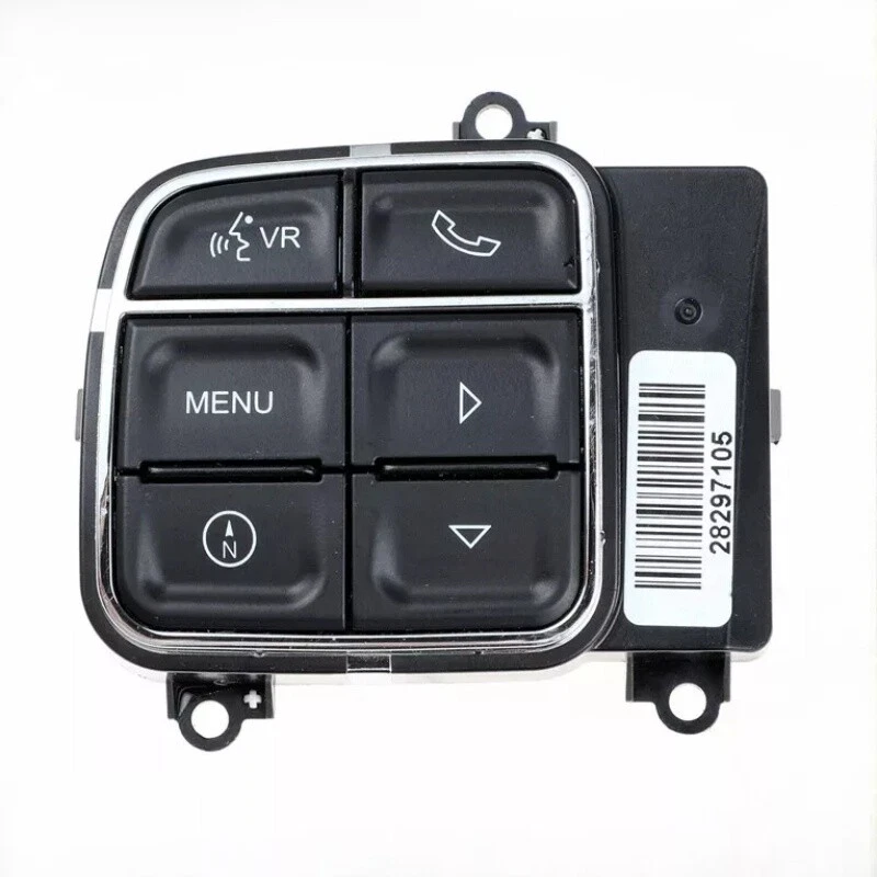 Interruptor de controle de telefone Uconnect carroceria Jeep Wrangler JK 2012-2018 56046405AB - Imagem 4 de 4