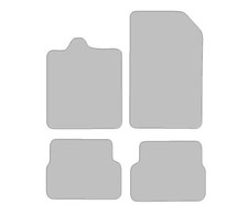 Fußmatten-Set für Renault Laguna III (2007-2015) Deluxe grau
