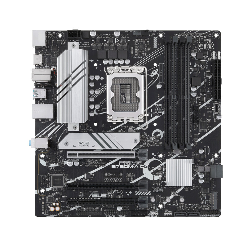 Scheda Madre ASUS PRIME B760M-A D4-CSM Intel B760 LGA 1700 micro ATX