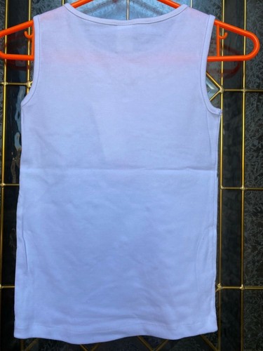 gymboree girls tank top/tops lot of two size 10 white/yellow/pink cat /butterfly - Picture 3 of 12