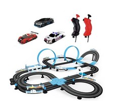 AGM MASETCH High Speed Series Tram Dual Track Set, 13.5m Electric Track with ...