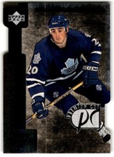 Mike Johnson 1997-98 Black Diamond Premium Cut Triple #PC27 Toronto Maple Leafs