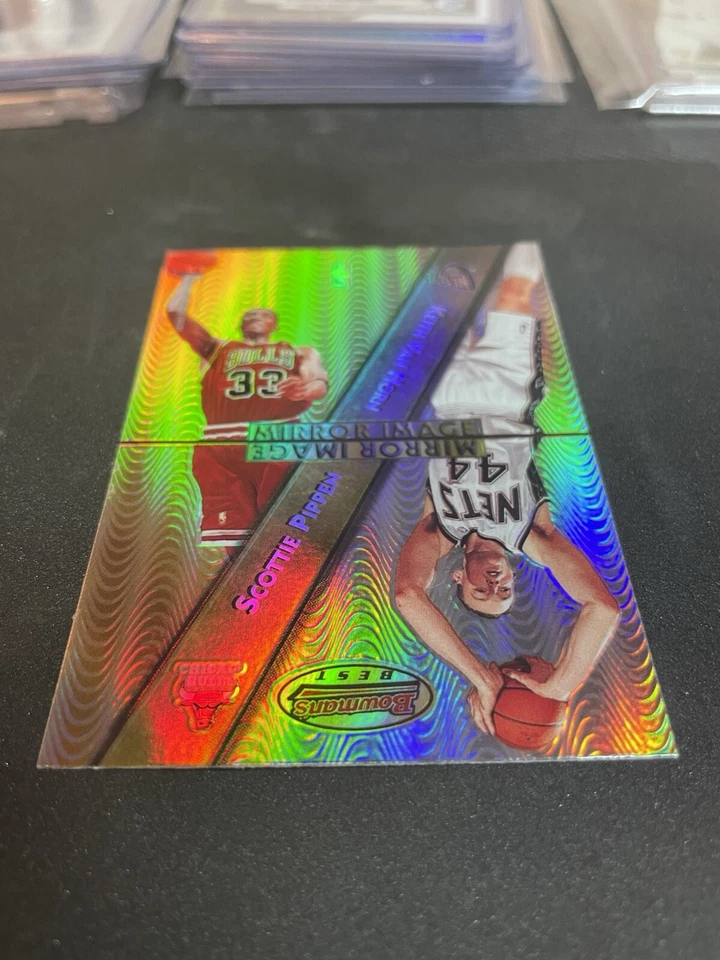 Espejo Image Refractor 1998 #MI4 Kobe Bryant, Scottie Pippen, Keith Van Horn Foto 3 de 4