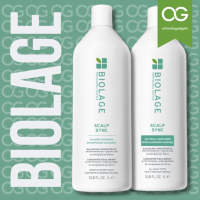   Biolage Scalp Sync Shampoo & Conditioner Set 33.8oz  