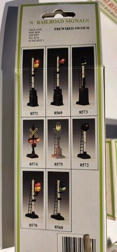 Model Power N Scale Railroad Signal No.8571 - Picture 2 of 2