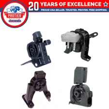 Motor & Trans Mount 4PCS Set Fit 2003-2007 Pontiac Vibe 1.8L 2WD Manual Trans