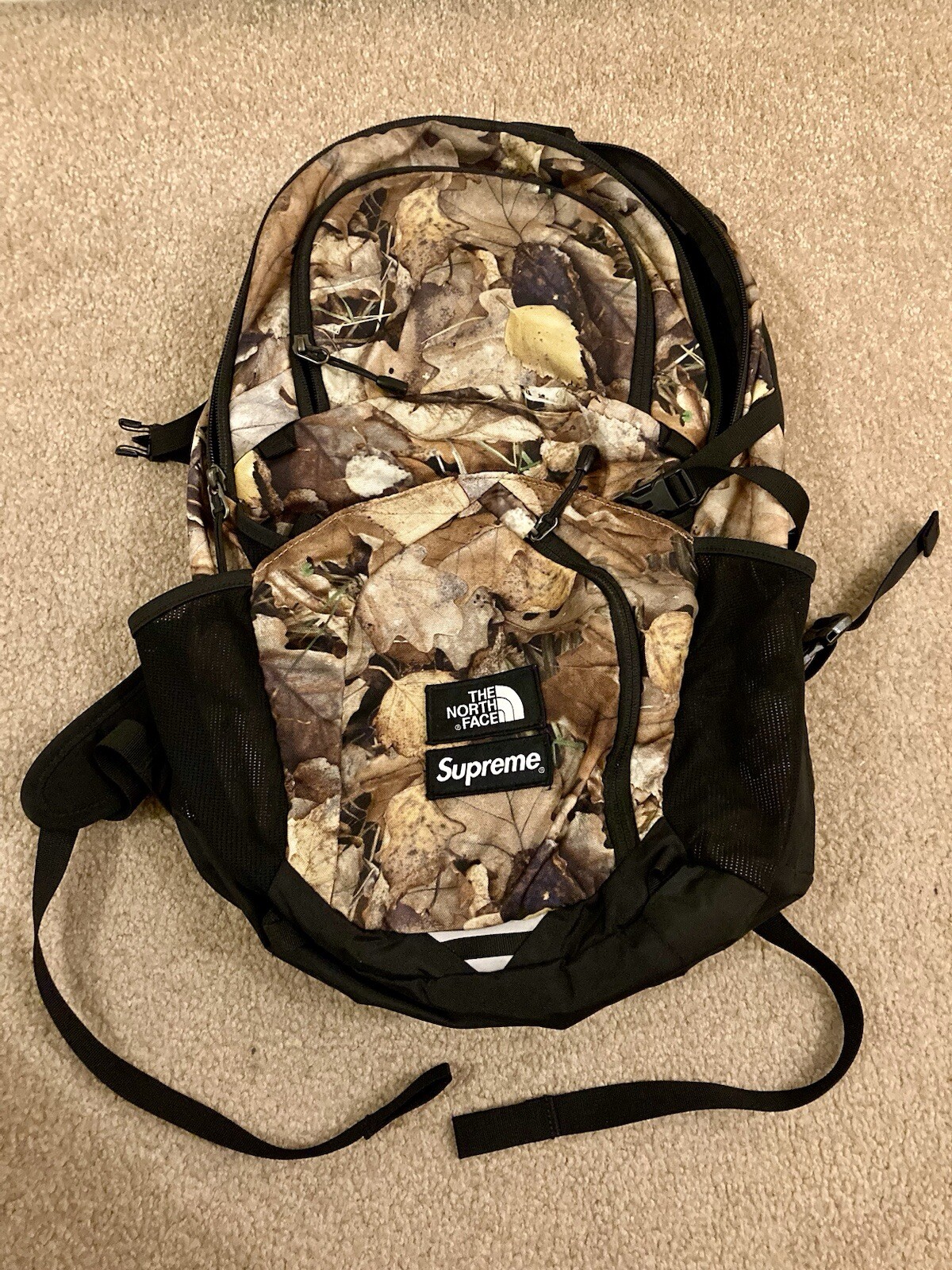 Supreme x The North Face Pocono Backpack Leaves Camo