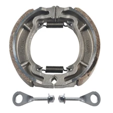 Mini Bike Drum Brake Pads Shoes & Chain Tensioner Adjuster for Coleman CT200U