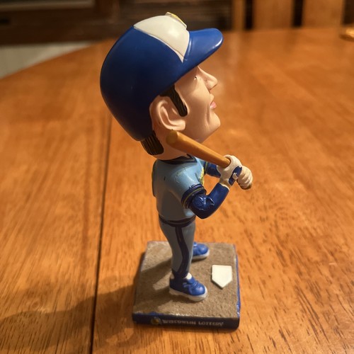 DON MONEY 2007 RARE POWDER BLUE MINI BOBBLEHEAD MILWAUKEE BREWERS 5.5 in. - Picture 3 of 8