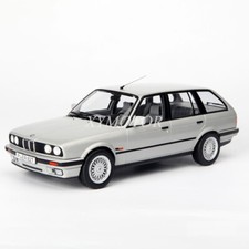Norev 1:18 BMW 325i Touring 1991 Diecast Model Car Silver Toy Hobby Gift Display