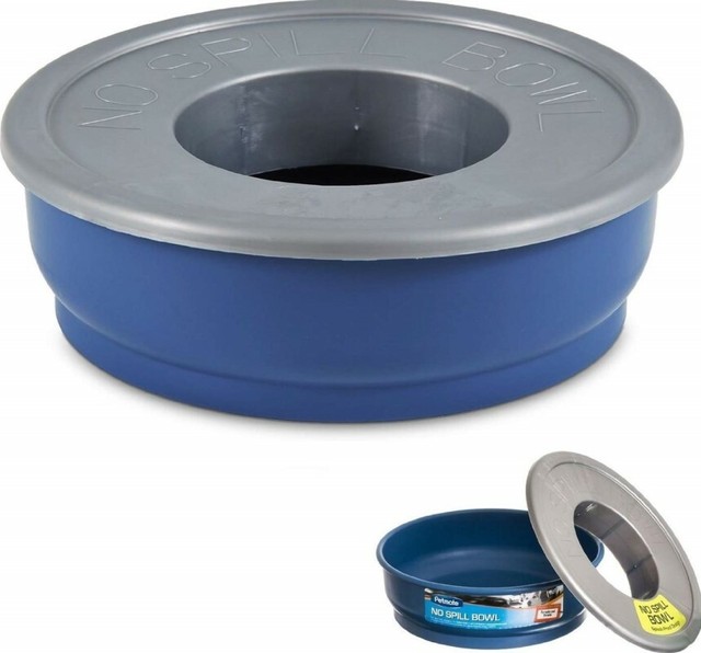 No Spill Travel Bowl Dogs Splash Proof Non Drink Dog Cat Pet Water Dish