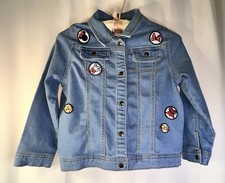 Disney Collection by Tutu Couture Minnie Mouse Girls Size 10 Denim Jacket