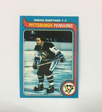 1979-80 Topps Gregg Sheppard Pittsburgh Penguins #172  Near Mint