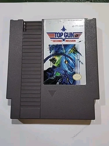 Top Gun The Second Mission NES Game Cart