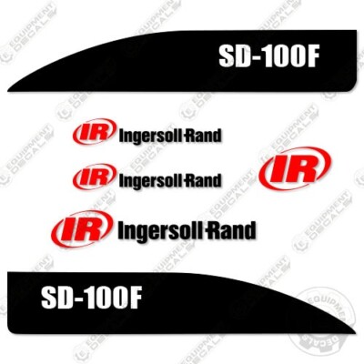 Fits Ingersoll Rand SD-100F Decal Kit Roller - 7 YEAR OUTDOOR 3M VINYL!