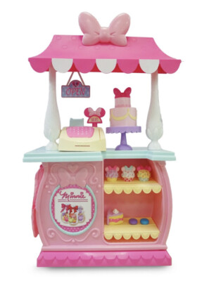 disney minnie mouse treat cart play set