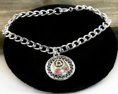 Vintage Klingelanlage Telefon Co Sterlingsilber Bettelarmband Serivice Award