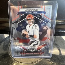 2023 Panini Mosaic Football JOE BURROW NM #254 NATIONAL PRIDE BENGALS