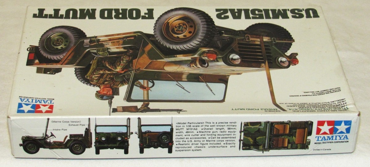 その他 Tamiya U.S. M151A2 Ford Mutt 1/35 Amazon.com: Tamiya 300035123 – 1: 35 US M151 A2 Ford Mutt Off