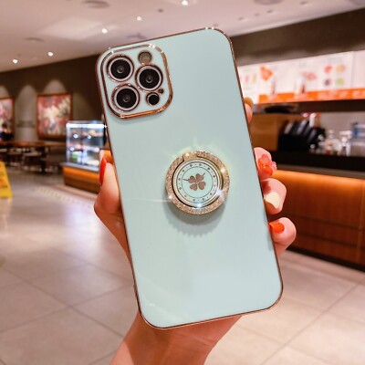 Für Xiaomi Redmi Note 15 Pro 14 13 12 11 10 Diamant Ring Halter Hülle Ständer Cover