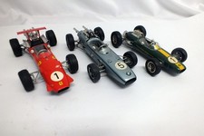 Vtg Schuco 1071 1072 1073 Lotus Formula 1 BMW Ferrari Formula 2 Race Car Wind Up
