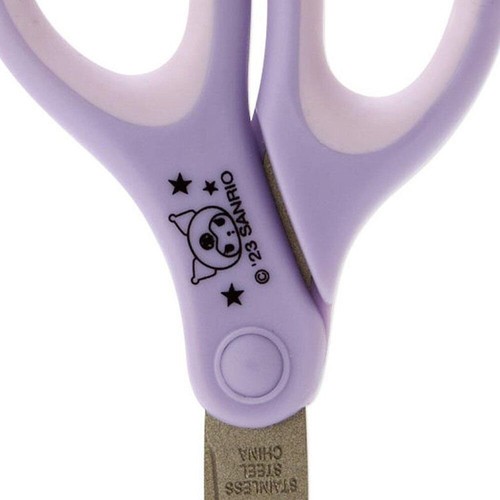 Tijeras Kuromi con tapa de seguridad para oficina y hogar, suministros escolares - Imagen 3 de 4