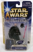 "Hasbro Star Wars Saga 2003 #18 Thronsaal Duell Darth Vader 3.75\" Figur Neu"