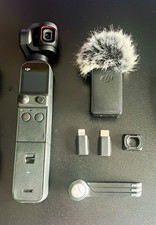 DJI Osmo Pocket 2 Action Gimbal Camera Black USB-C with Case & USB Cable