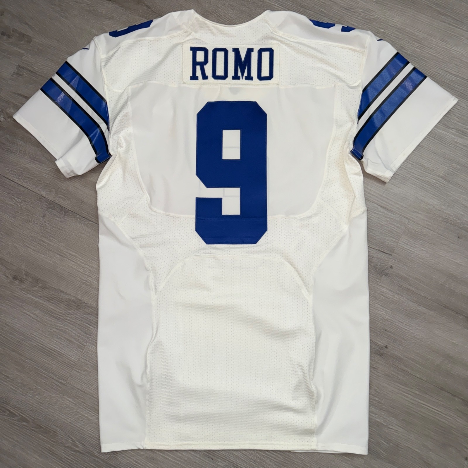 TONY ROMO Pro Cut 2014 Dallas Cowboys Jersey Nike 46 Authentic Team Issue Game